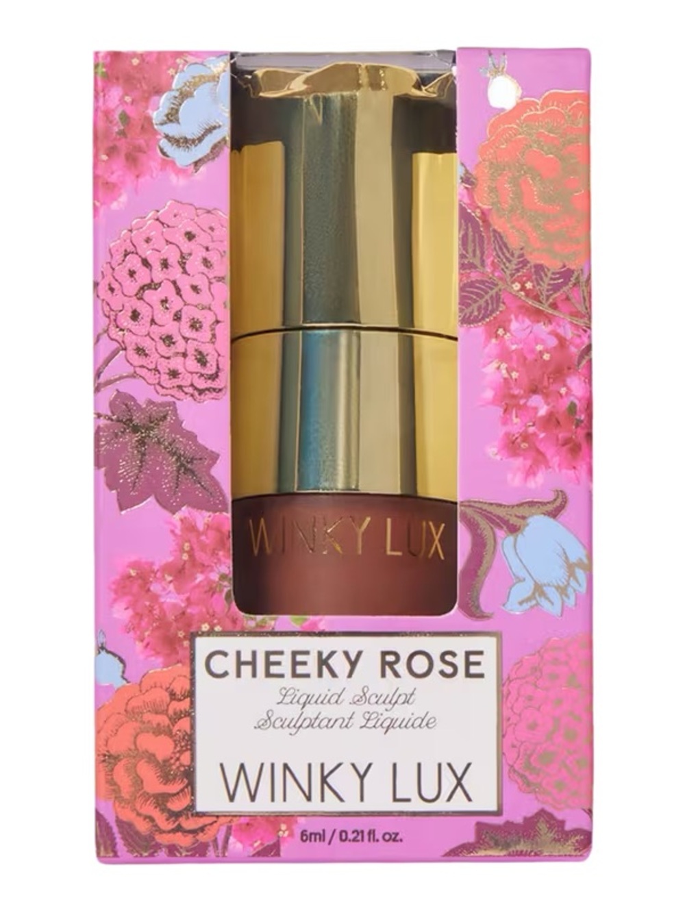 Winky Lux Cheeky Rose Liquid Sculpt Blush — Rose